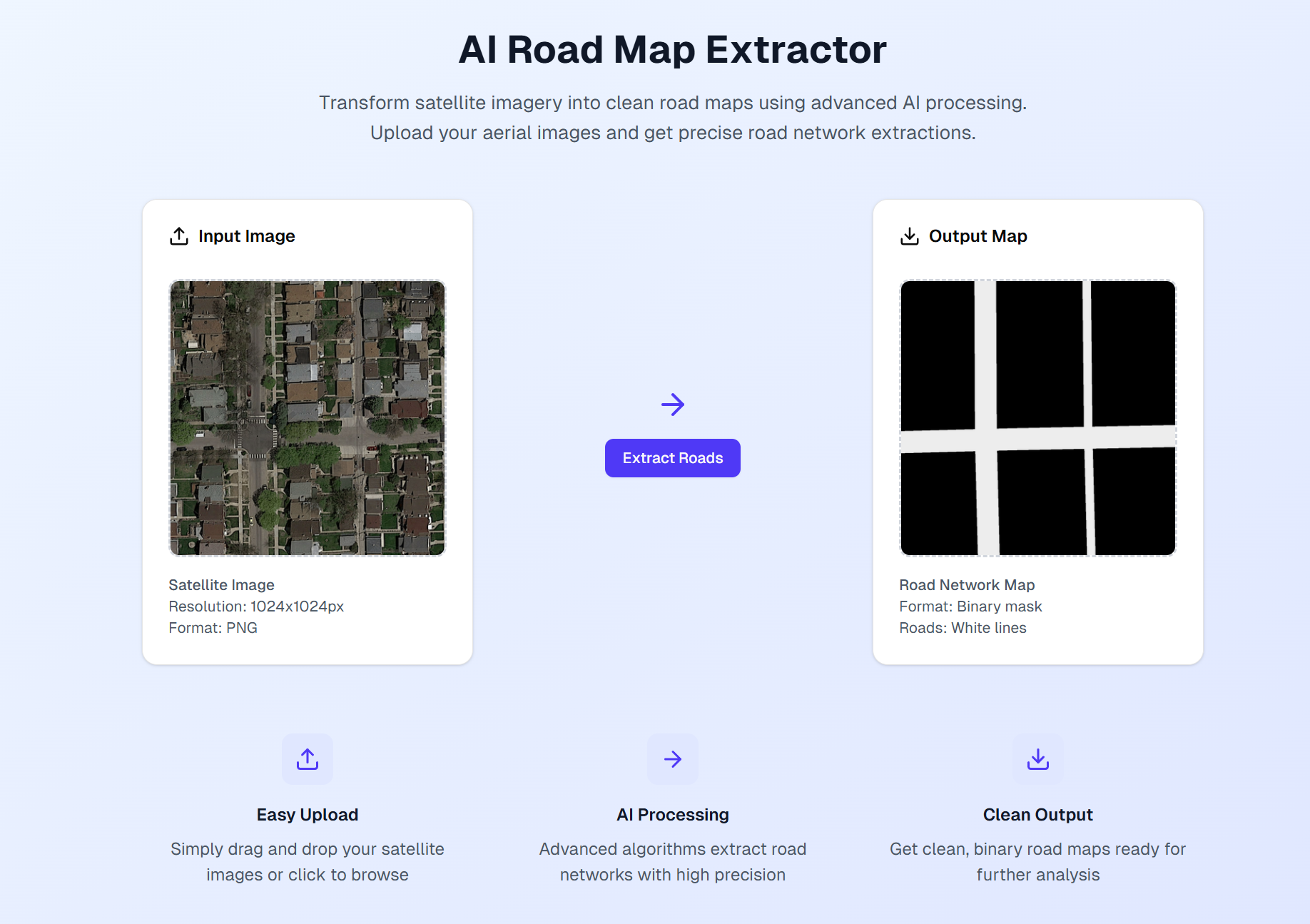 AI Road Map Extractor