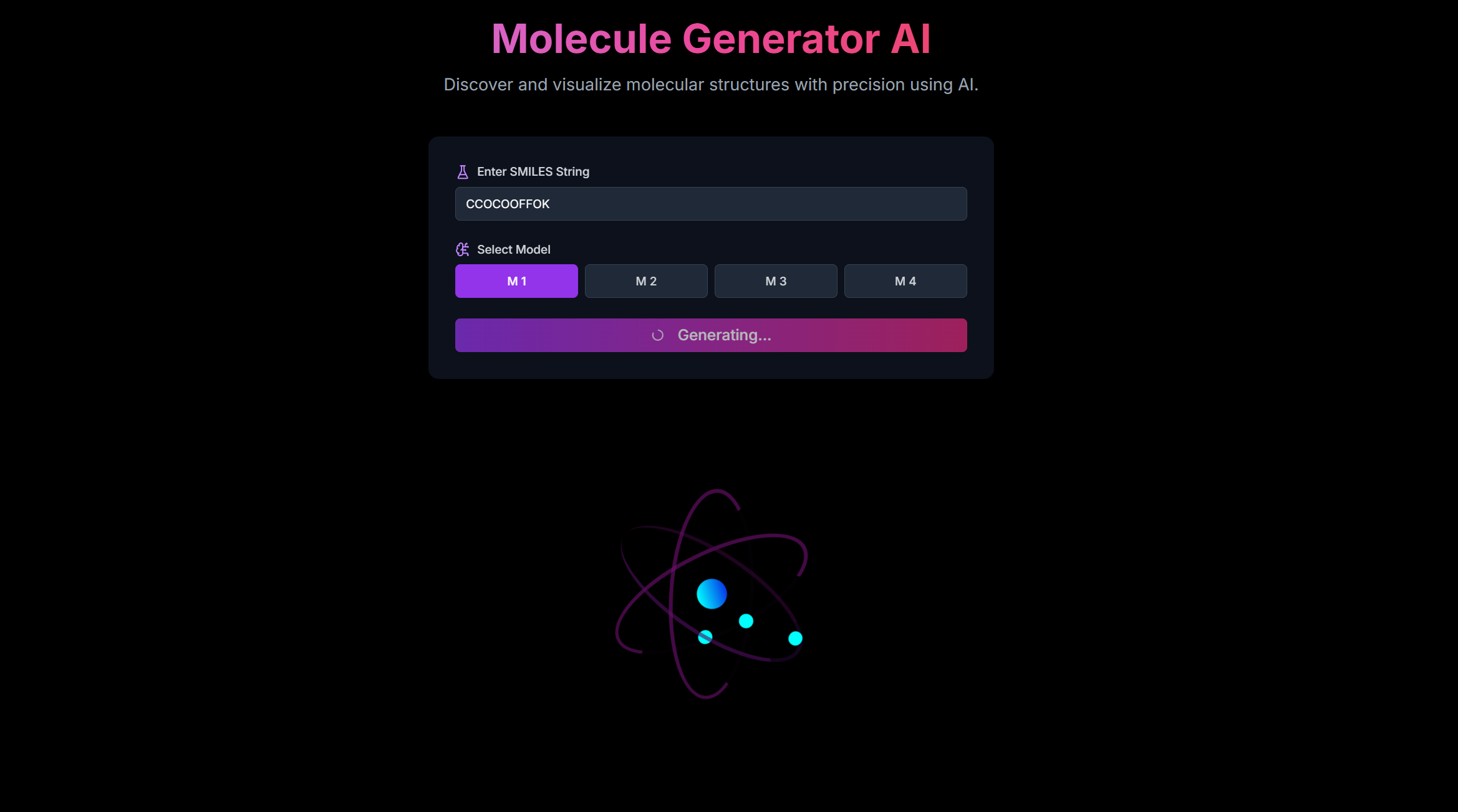 Molecule Generator AI
